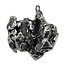Iron meteorite crystal