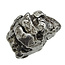 Iron meteorite crystal