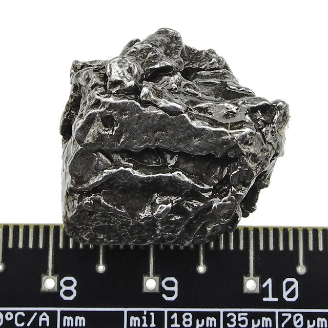 Iron meteorite crystal