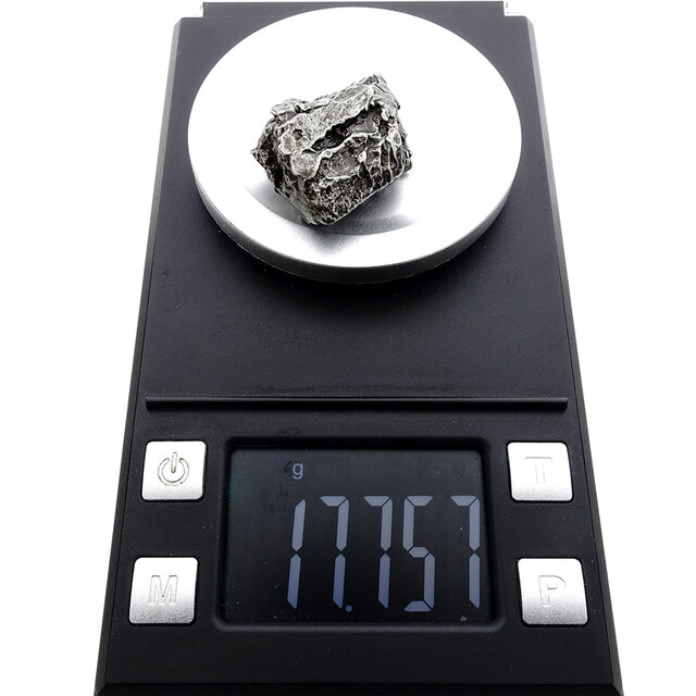 Iron meteorite crystal