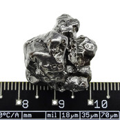 Iron meteorite crystal