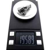 Iron meteorite crystal