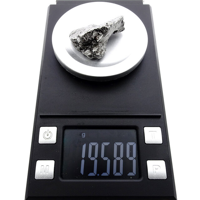 Iron meteorite crystal