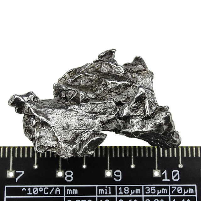 Iron meteorite crystal