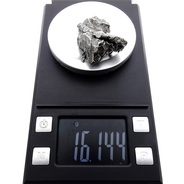 Iron meteorite crystal