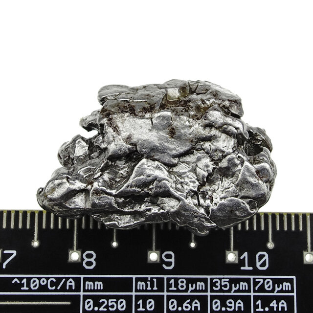 Iron meteorite crystal