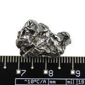 Iron meteorite crystal