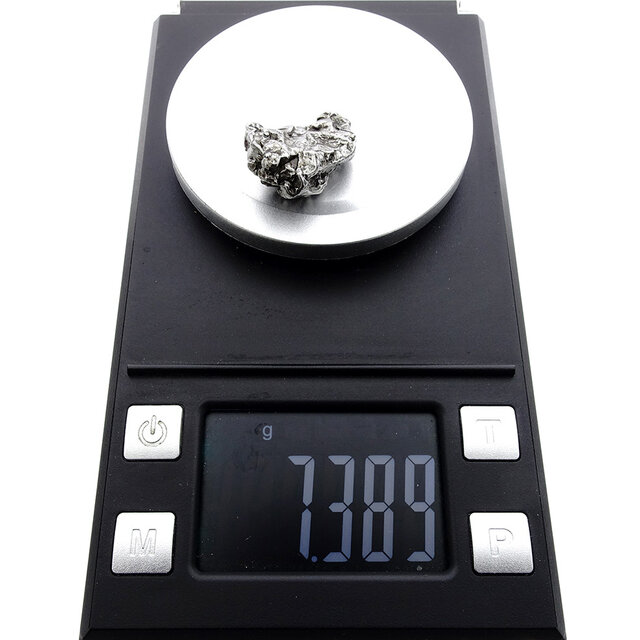 Iron meteorite crystal