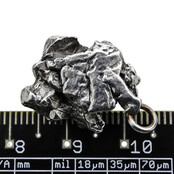 Iron meteorite crystal pendant Iron meteorite crystal pendant