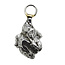 Iron meteorite crystal pendant