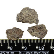 Calate 002 meteorite from Chile 3 pieces