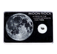 10x Moon Meteorite with Certificate (without back)