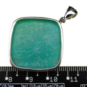 Beautiful green stone of the Amazons