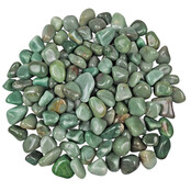 Beautiful green quarz large tumbled stones 2,5 kg