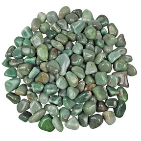 Green aventurine large tumble stones 2,5 kg
