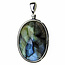 Beautiful pendant of labradorite in Silver