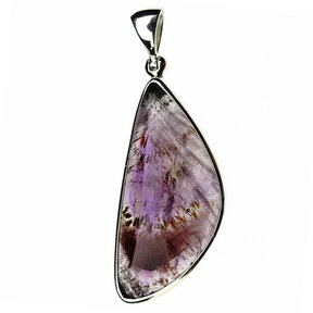 Auralite pendant in silver