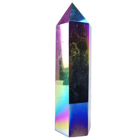 Obsidiaan regenboog aura B kwaliteit