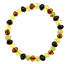 Baltic amber bracelet 6 mm beads