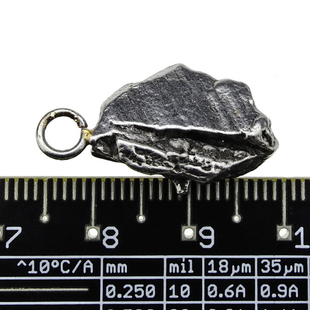 Eisenmeteorit kristall Anhänger