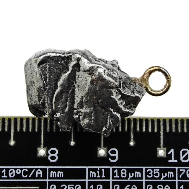 Eisenmeteorit kristall Anhänger