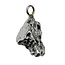 Iron meteorite crystal pendant