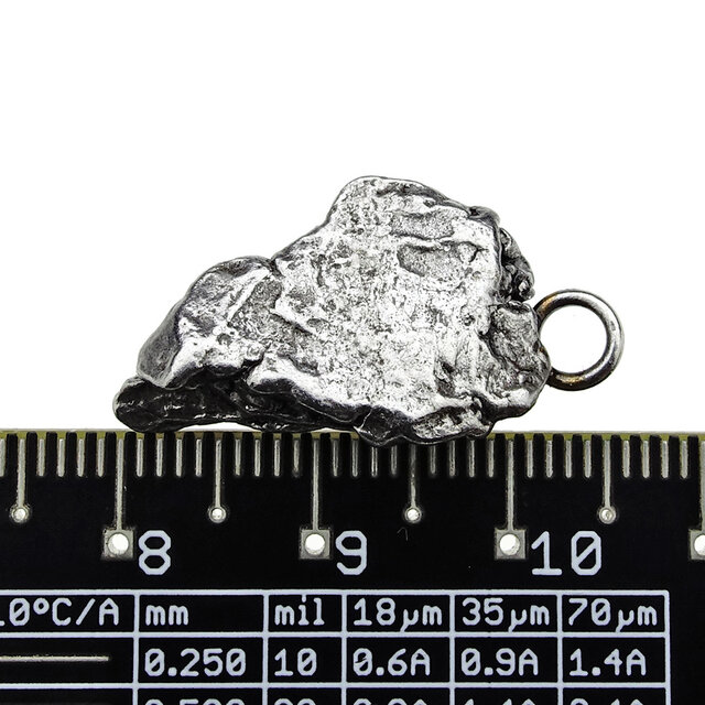 Eisenmeteorit kristall Anhänger