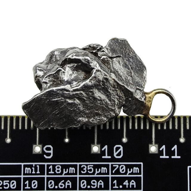 Eisenmeteorit kristall Anhänger