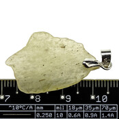 Libyan glass or gold tektite pendant