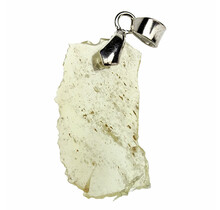 Libyan glass or gold tektite pendant