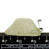 Libyan glass or gold tektite pendant