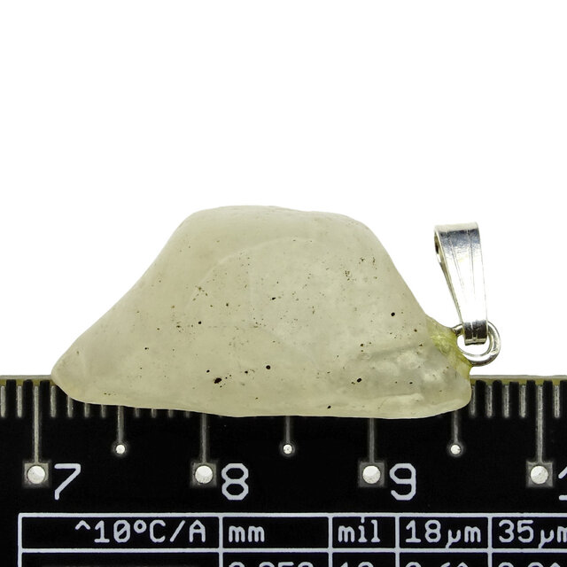 Libyan glass or gold tektite pendant