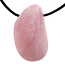 Beautiful quality drilled rose quartz pendant