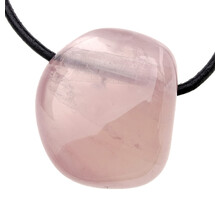 Wunderschöner, hochwertiger Anhänger aus gebohrtem Rosenquarz