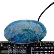 Wunderschöner, gebohrter Apatit-Anhänger