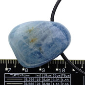 De zee blauwe edelsteen