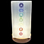 Selenitlampe Chakra 20 CM