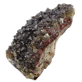 Smoky quartz cluster