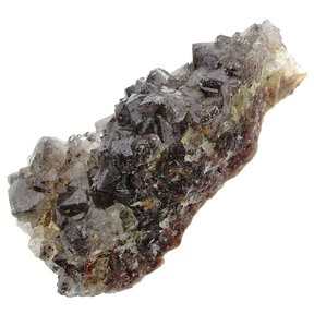 Smoky quartz cluster