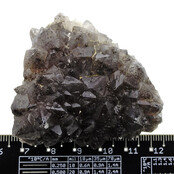 smoky quarz cluster from Morocco