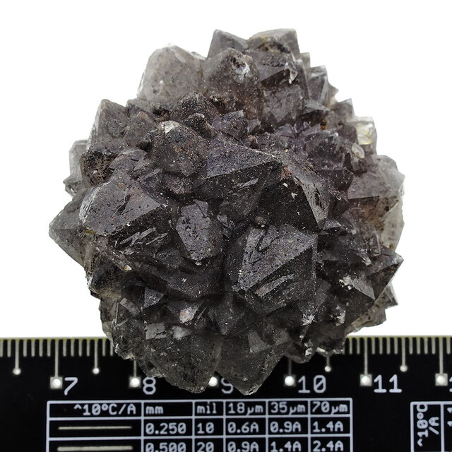 Rookkwarts cluster uit Marokko