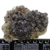smoky quarz cluster from Morocco
