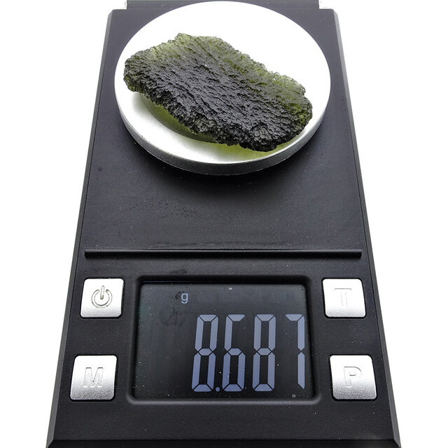 Moldavite from Czech Republic