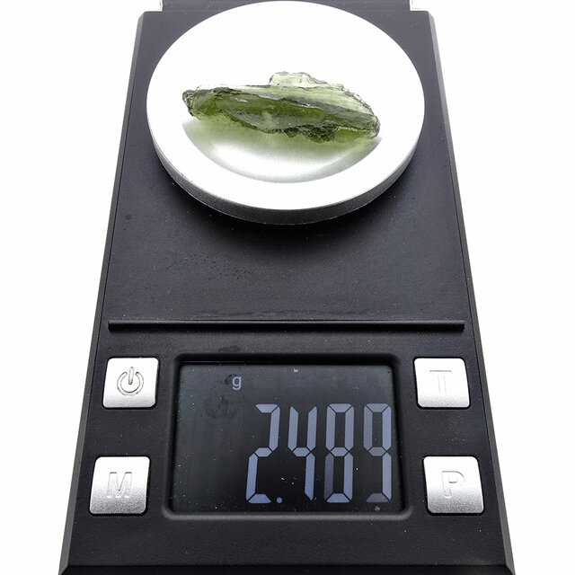 Moldavite from Czech Republic