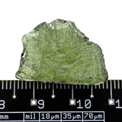 Moldavite from Czech Republic