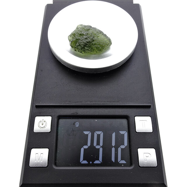 Moldavite from Czech Republic