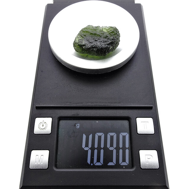 Moldavite from Czech Republic