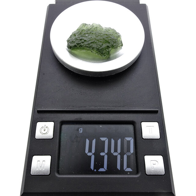 Moldavite from Czech Republic