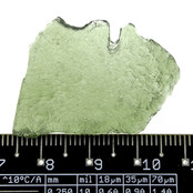 Moldavite from Czech Republic