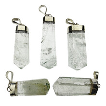 Lodolite pendant 5 pieces